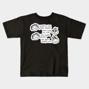 Simple conversations Kids T-Shirt